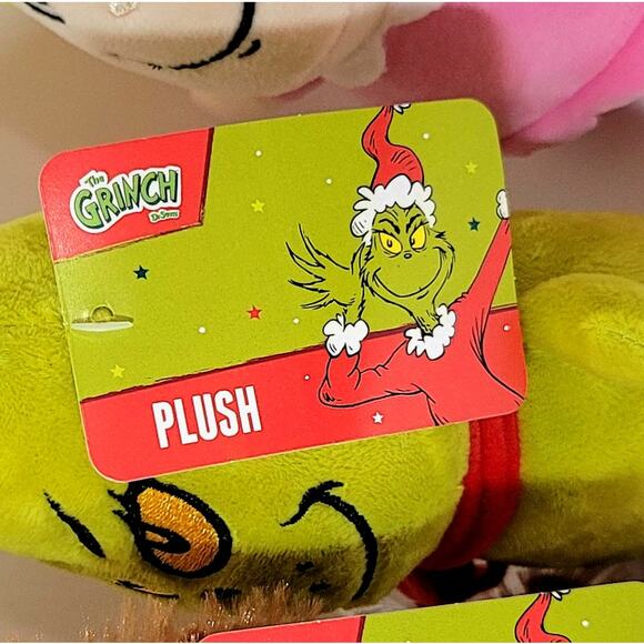 Grinch Chracters Mini Plush Christmas Dr Seuss Max Cindy Lou Who 6 inch Set 3 - Picture 8 of 10